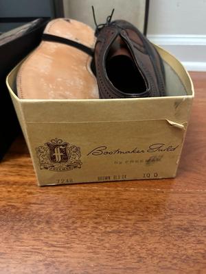 6 Piece Lot of Men's Shoes + Shoeshine Kit (B1)