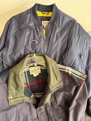 5 Piece Lot Men's Jackets/Coats L & XL (HC)