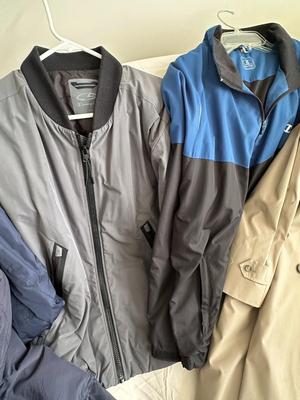 5 Piece Lot Men's Jackets/Coats L & XL (HC)