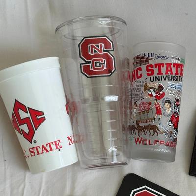 NC State Lot of Cool Stuff! Stickers, Wallet, Cups, +Misc. for a True Fan! (B1)