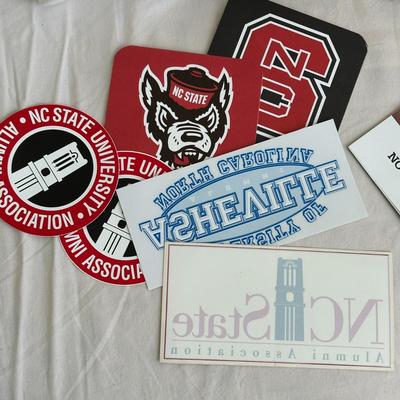 NC State Lot of Cool Stuff! Stickers, Wallet, Cups, +Misc. for a True Fan! (B1)