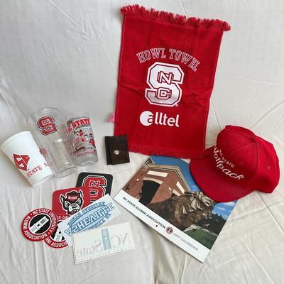 NC State Lot of Cool Stuff! Stickers, Wallet, Cups, +Misc. for a True Fan! (B1)