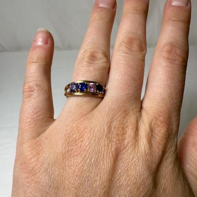 10K White Gold & Yellow Gold Rings (K-HS)