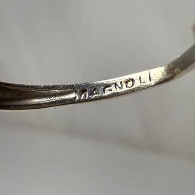 10K White Gold & Yellow Gold Rings (K-HS)
