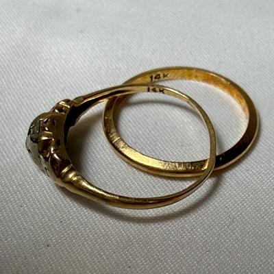 14K Gold Ring Set (K-HS)