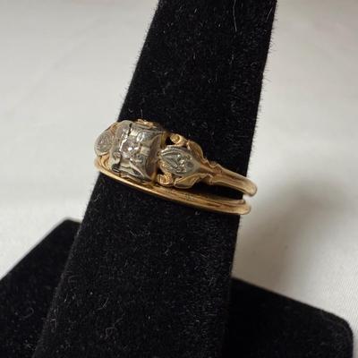 14K Gold Ring Set (K-HS)