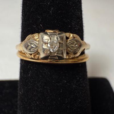 14K Gold Ring Set (K-HS)