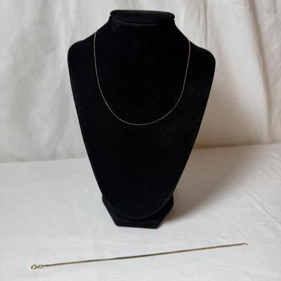 14K Sweet Necklace & Baroness Bracelet (K-HS)
