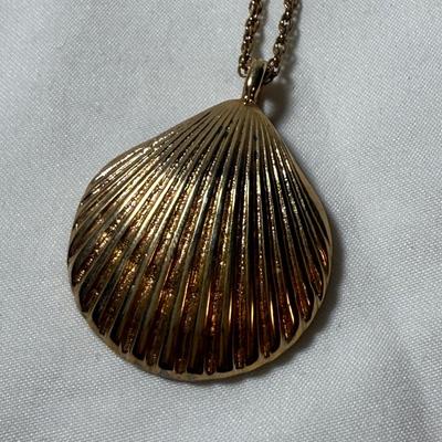 Landstrom’s Black Hills Gold Pin with Gold & Silver Chains & Pendants (K-HS)
