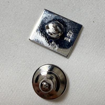 10K & Sterling Morgan Service Badges & Ethan Allen Pendants (K-HS)