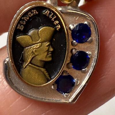 10K & Sterling Morgan Service Badges & Ethan Allen Pendants (K-HS)