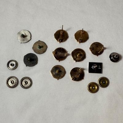 10K & Sterling Morgan Service Badges & Ethan Allen Pendants (K-HS)