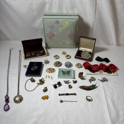 Brooches, Pendants, Watches, & More Vintage Jewelry (K-HS)