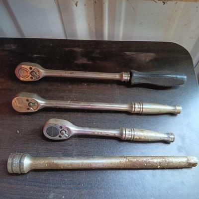 LOT 80: Collection of Snap-On and Blue Point Tools with Metal Tool Tray