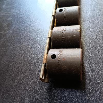 LOT 164: Snap-On 7-Piece IMF 3/8" Drive Impact Sockets with Craftsman V Series Sockets, New Britain Socket & More