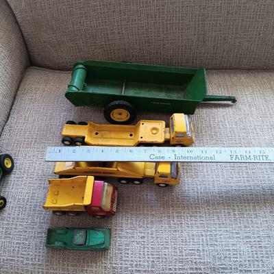 LOT 168: Vintage Metal Toy Cars - Midgeway, Tonka & Ertl