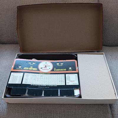 LOT 169: Schaper Super Jock Super Toe Football Game & Cadaco Pro Foto-Football Game