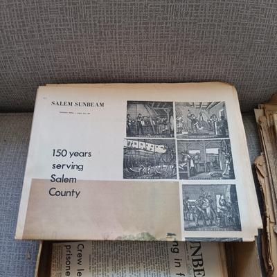 LOT 170: Large Collection of Vintage and Antique Newspapers