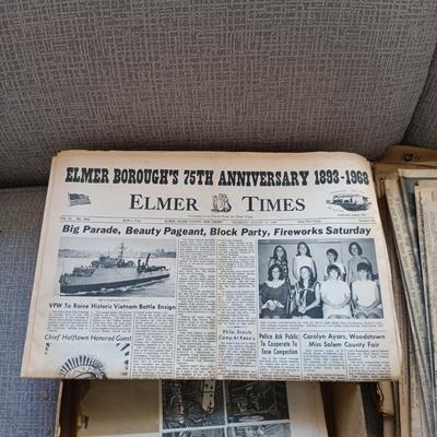 LOT 170: Large Collection of Vintage and Antique Newspapers