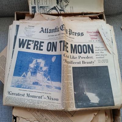 LOT 170: Large Collection of Vintage and Antique Newspapers