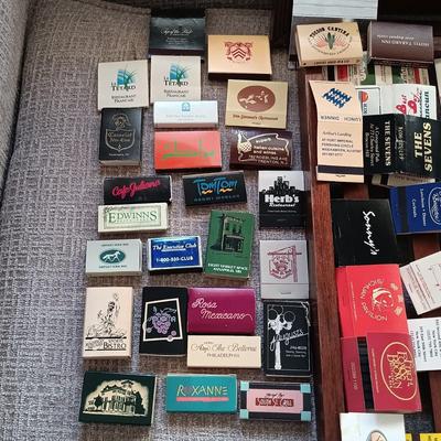LOT 171: Vintage Matchbooks with Stands