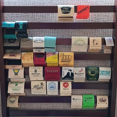LOT 171: Vintage Matchbooks with Stands