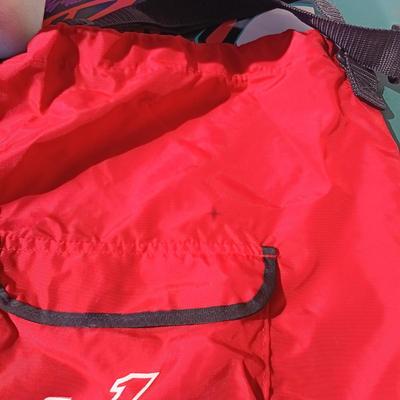 LOT 176: Snap-On Cooler, Snap-On Racing Promotional Poster, Snap-On Cap & Bag