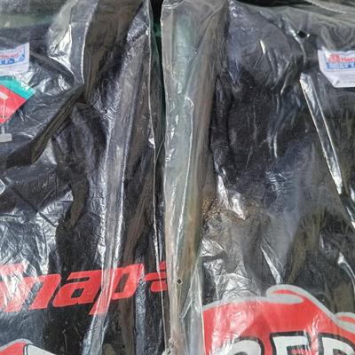 LOT 182: Snap-On On Sweater Size XL with (2) Snap-On Red Hot T-Shirts Size XL