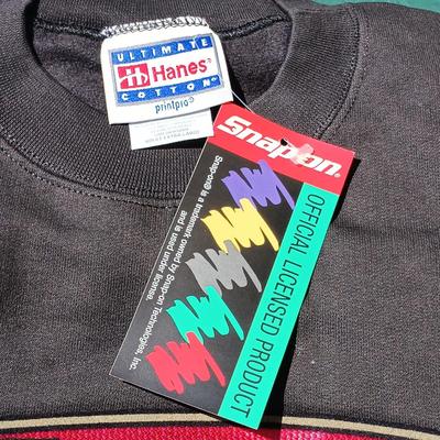 LOT 183: Snap-On Sweatshirt Size XL with (2) Snap-On Success Express T-Shirts Size XL
