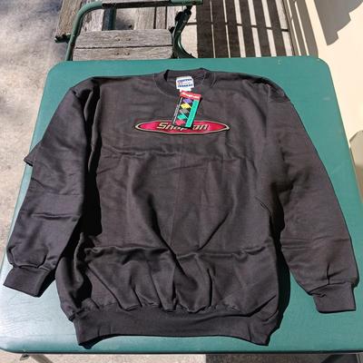 LOT 183: Snap-On Sweatshirt Size XL with (2) Snap-On Success Express T-Shirts Size XL