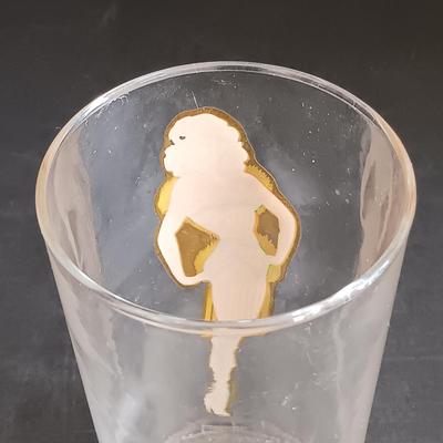 LOT 188: Vintage Federal Glass Pin-Up Peekaboo Glasses