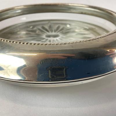 Sale Photo Thumbnail #741: Weighted silver tray, 7" diameter
Bowl: 4.5" high x 5" diameter