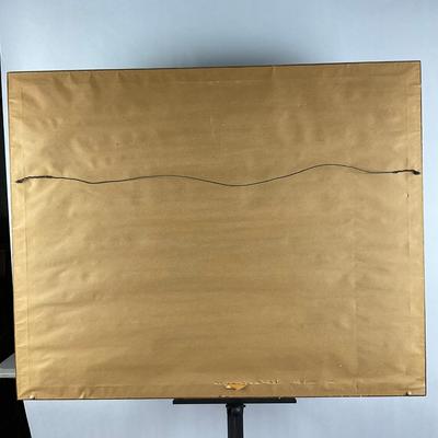 Sale Photo Thumbnail #771: Framed and matted
30" high x 37.5" wide
signed lower left corner