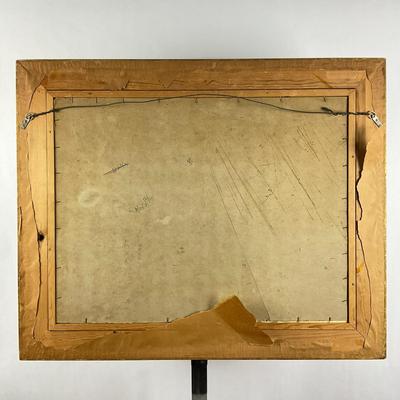 Sale Photo Thumbnail #774: Art: 20" high x 26" wide
Frame: 27" high x 33" wide
Marcel Vertes (1895 - 1961) was active/lived in New York / Hungary.  Marcel Vertes is known for Romantic female figure painting, murals, film costume design.