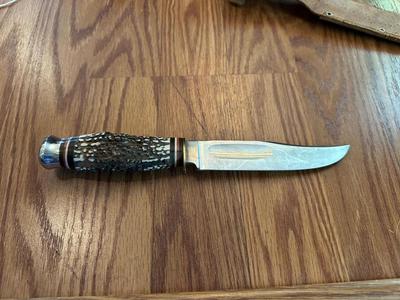 PROMEDOCA MACHETE AND A SOLINGEN FIXED BLADE KNIFE