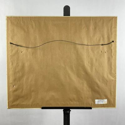 Sale Photo Thumbnail #785: Framed gold and matted