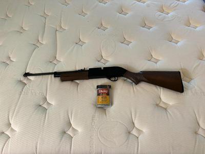 760 PUMPMASTER AIR RIFLE WITH BB'S