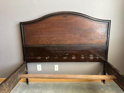 ANTIQUE FULL SIZE BED FRAME