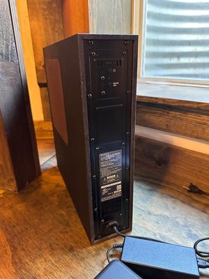 SONY SOUND BAR AND SUBWOOFER