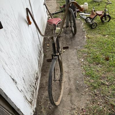 Two Vintage Bicycles (incl. Western Flyer) and More (Y-BM)