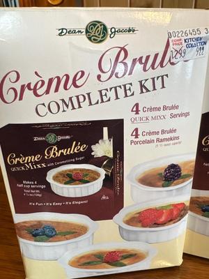 Sale Photo Thumbnail #147: Have not checked date on crème brûlée mix.