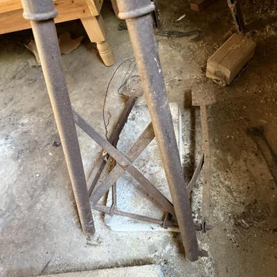 Old-Timey Pedal Operated Grinding Wheel (G-BM)