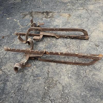 Two Metal Ladder Jacks (G-BM)