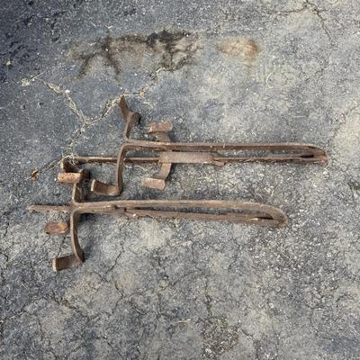 Two Metal Ladder Jacks (G-BM)