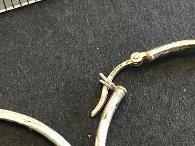 925 Hoop Earrings