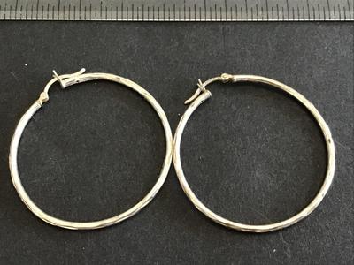 925 Hoop Earrings