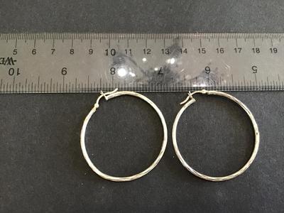 925 Hoop Earrings