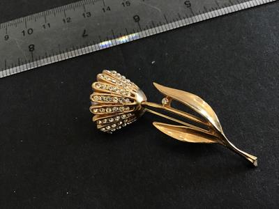 Rhinestone Vintage Brooch