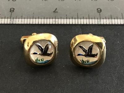 Reverse Painting Anson Glass Cuff zlinks
