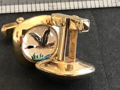 Reverse Painting Anson Glass Cuff zlinks